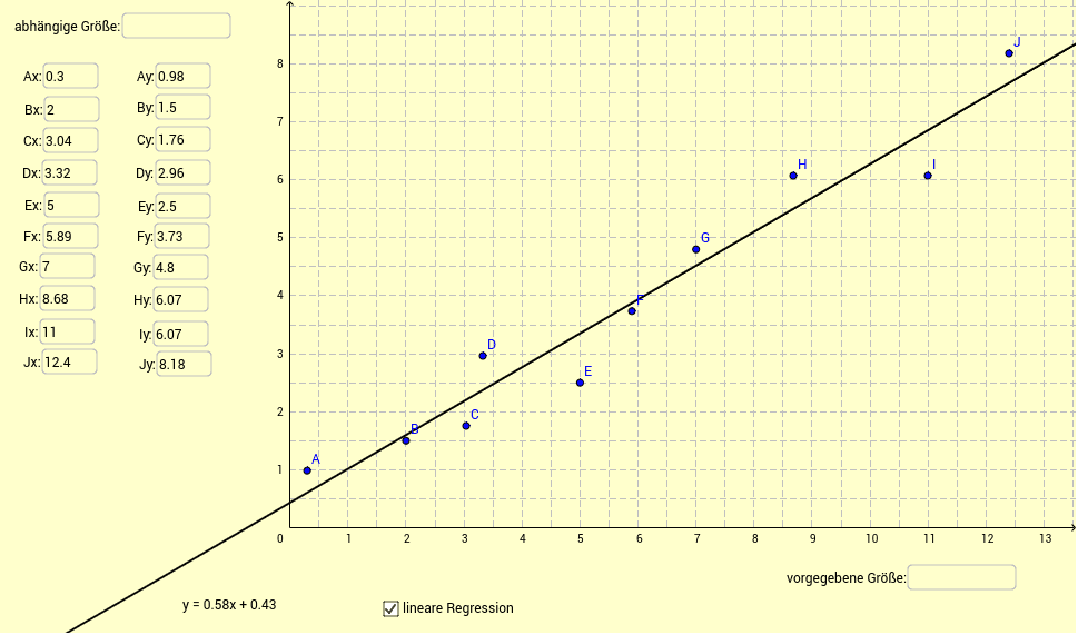 GeoGebra Applet