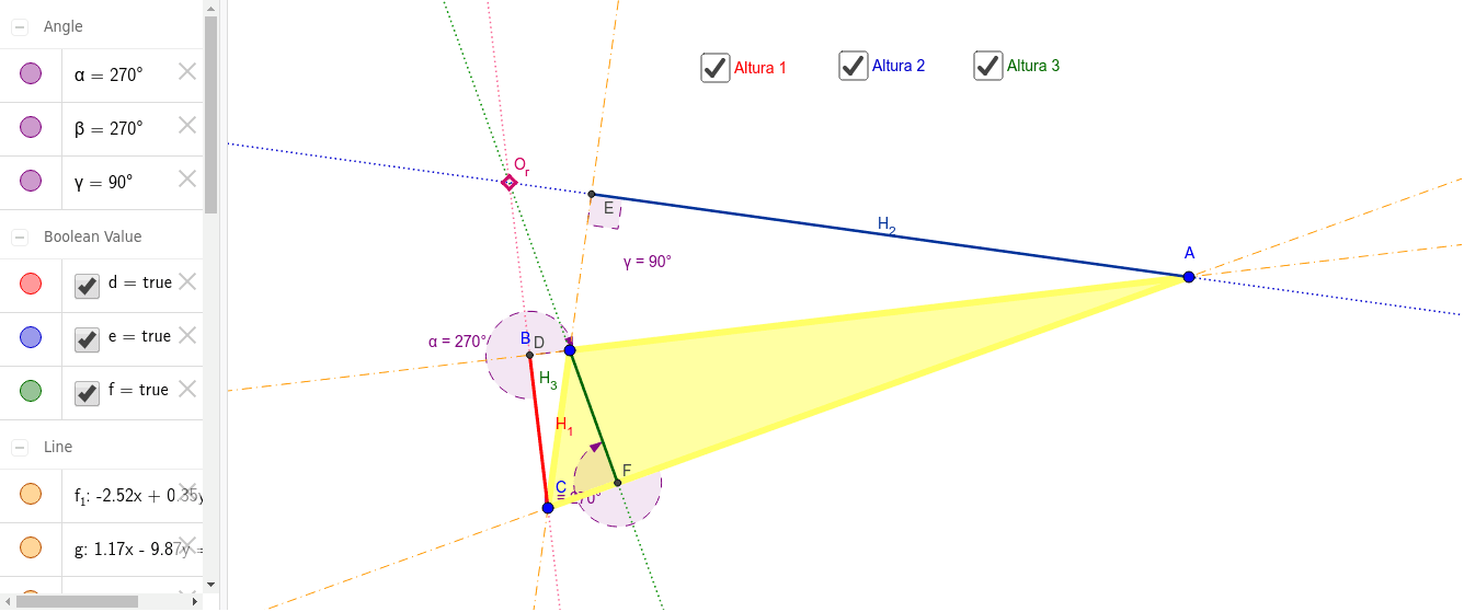 GeoGebra Applet