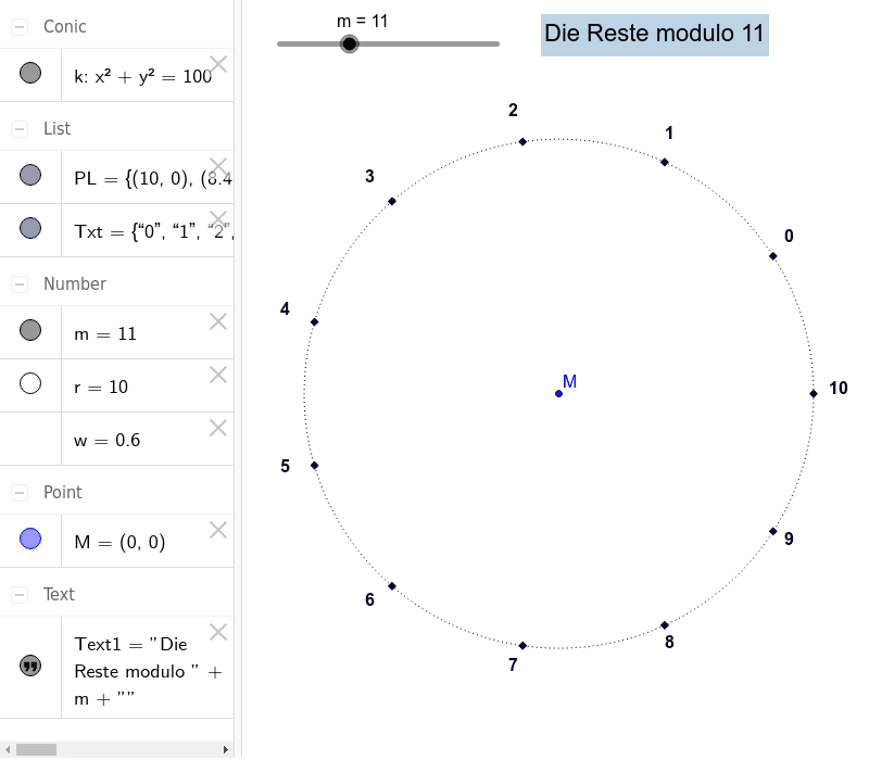 GeoGebra Applet