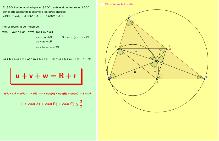 GeoGebra Applet