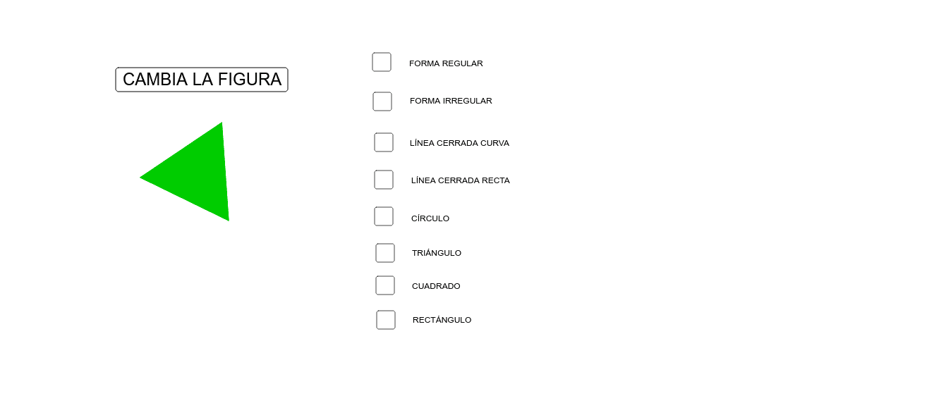 Choose the correct characteristics.