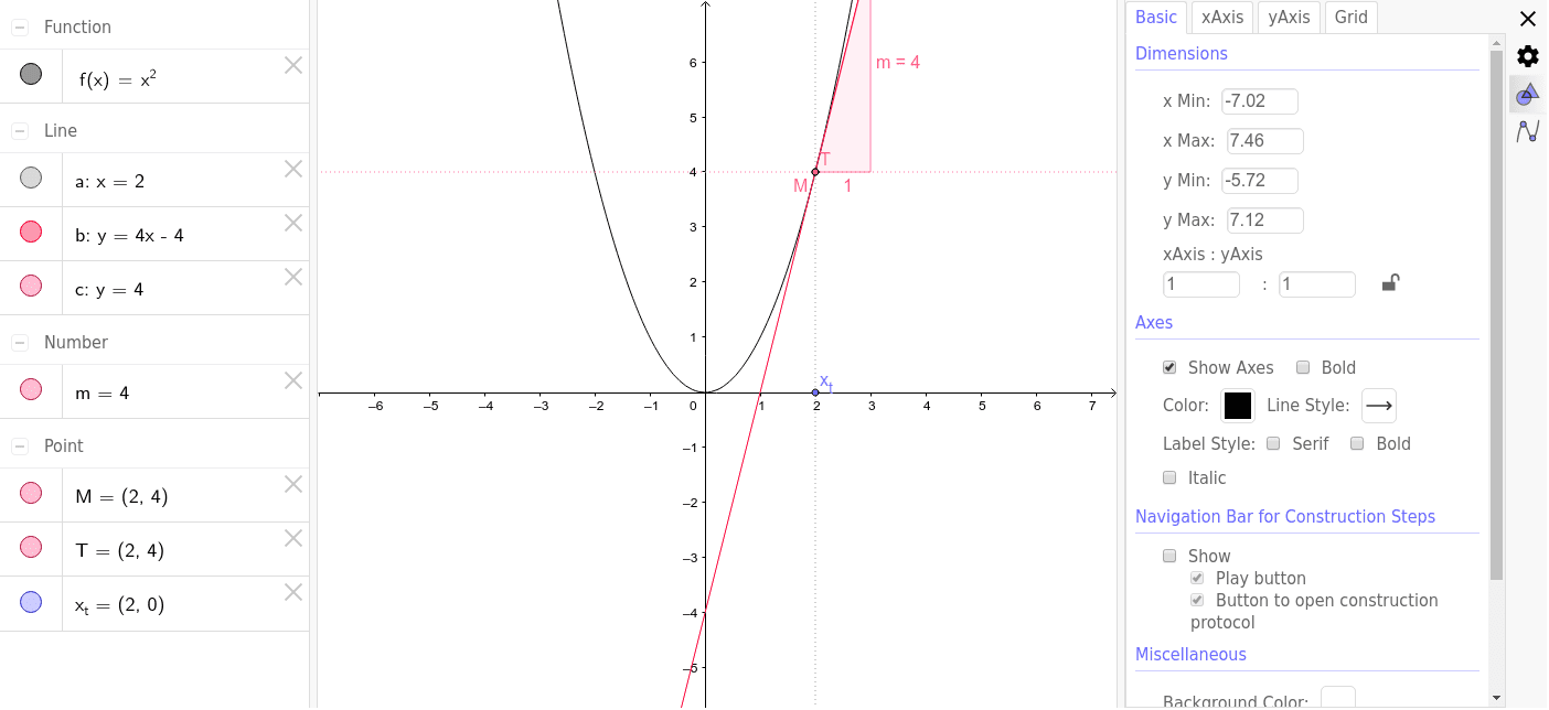 GeoGebra Applet