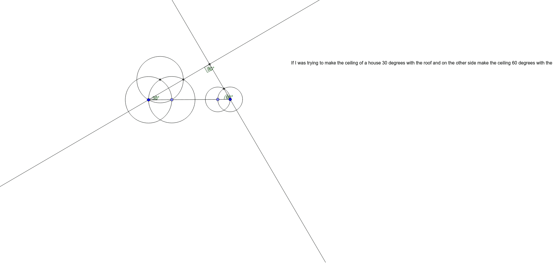 How To Construct A 30 60 90 Degree Triangle Geogebra How To Construct A 30 60 90 Degree Triangle Geogebra