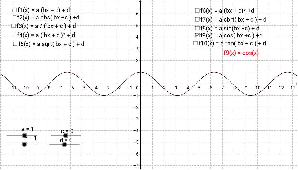 GeoGebra Applet