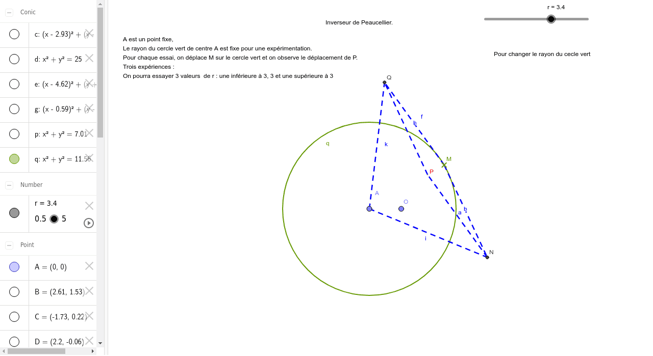 GeoGebra Applet
