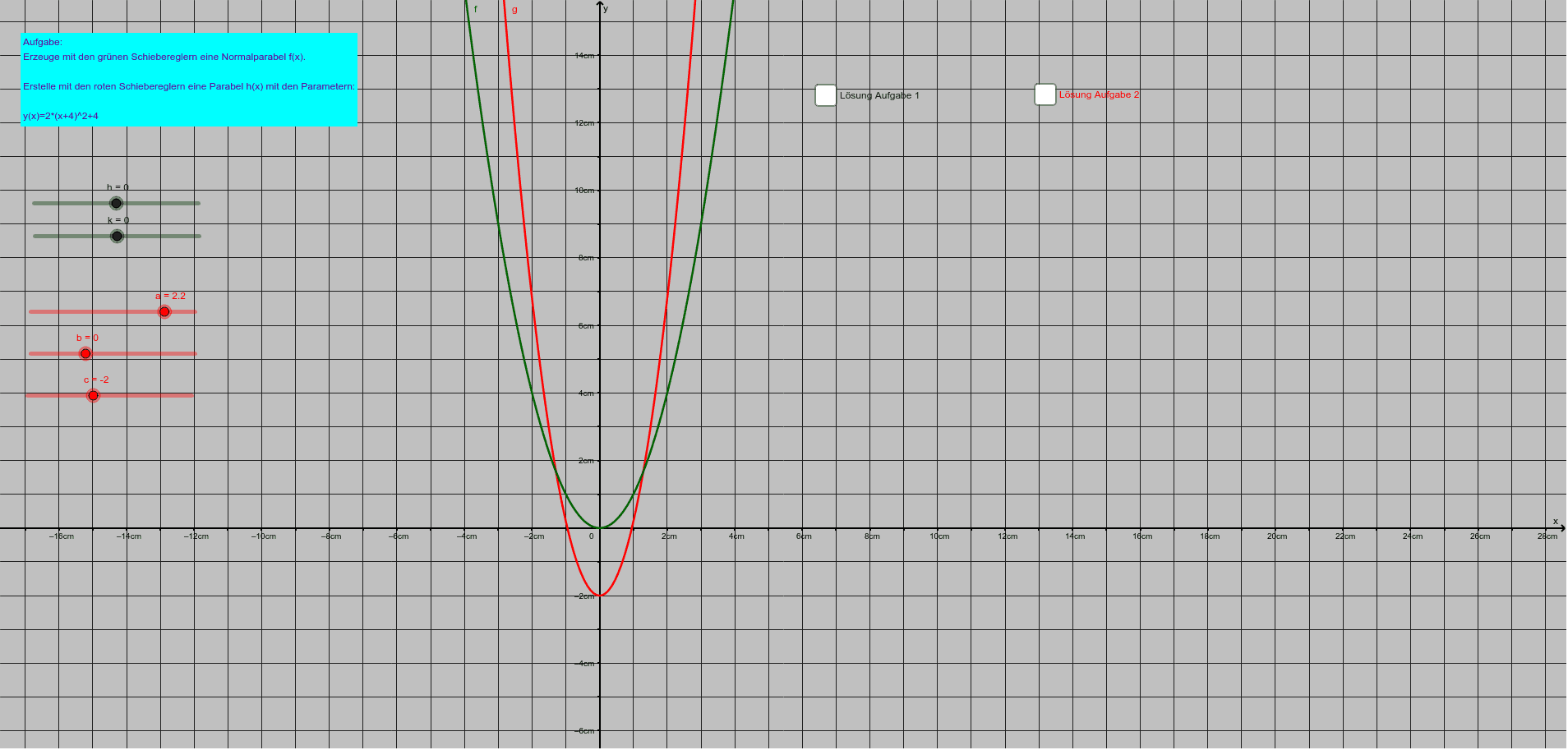 GeoGebra Applet
