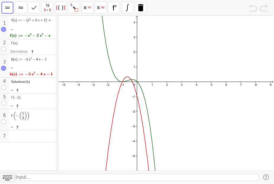 GeoGebra Applet