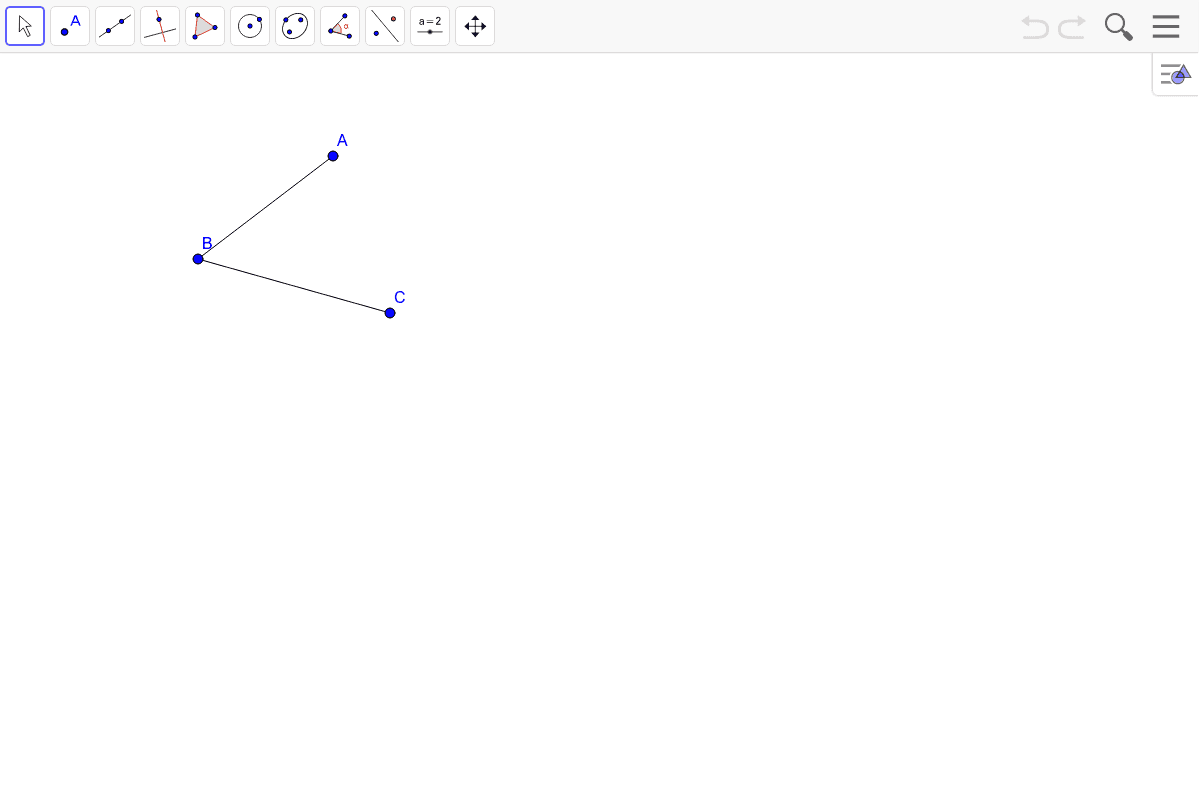 How to bisect an angle.