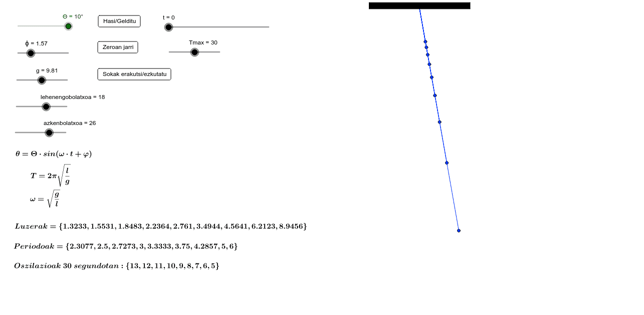 GeoGebra Applet
