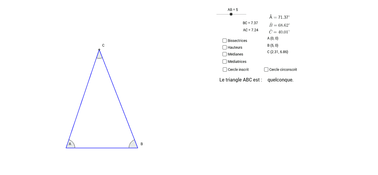GeoGebra Applet
