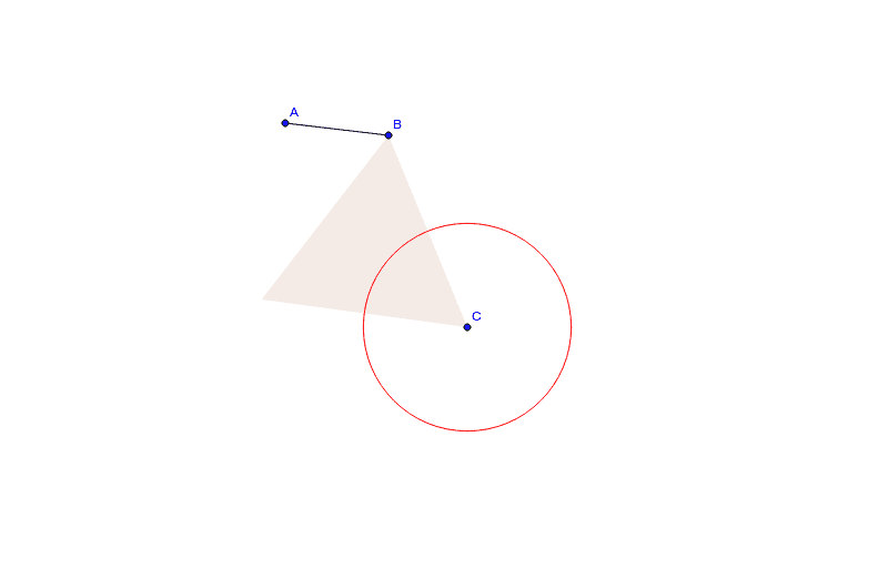 Using Euclidean Compass GeoGebra