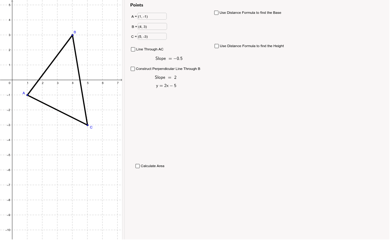 GeoGebra Applet