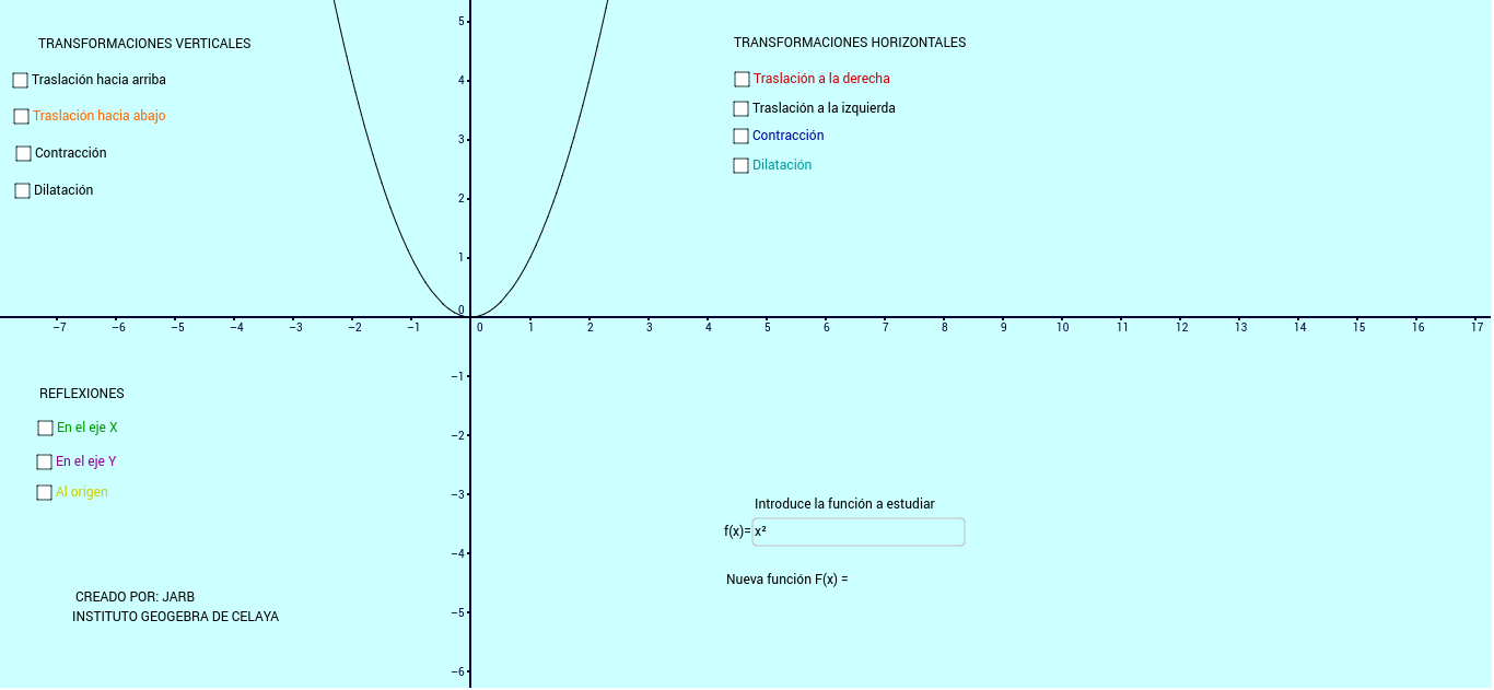 GeoGebra Applet