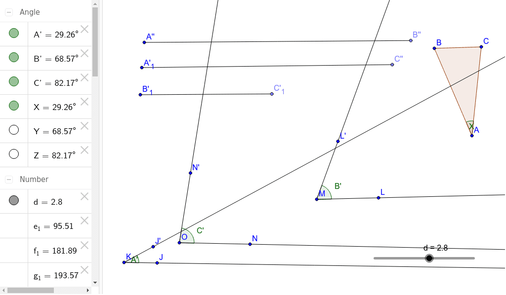 GeoGebra Applet