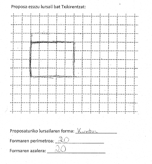 Oztopoa - perimetroa/azalera