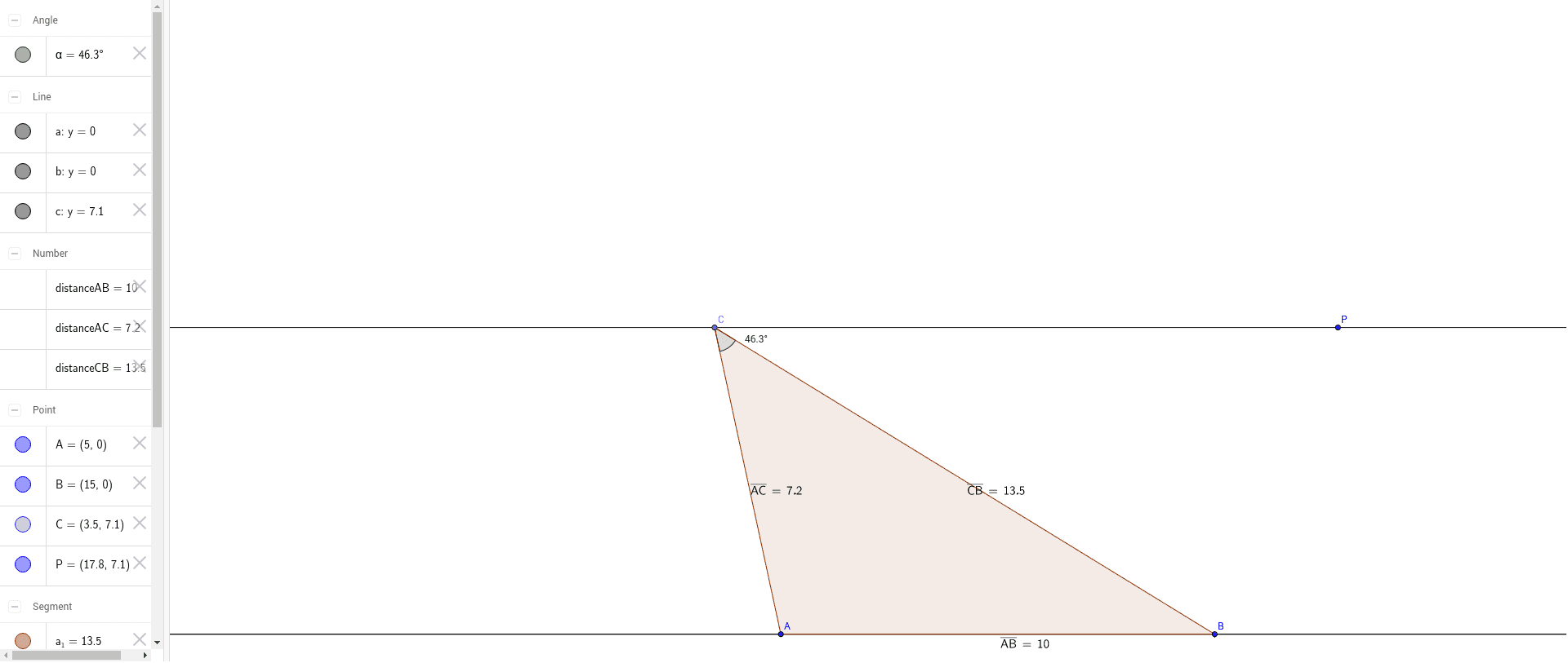 GeoGebra Applet