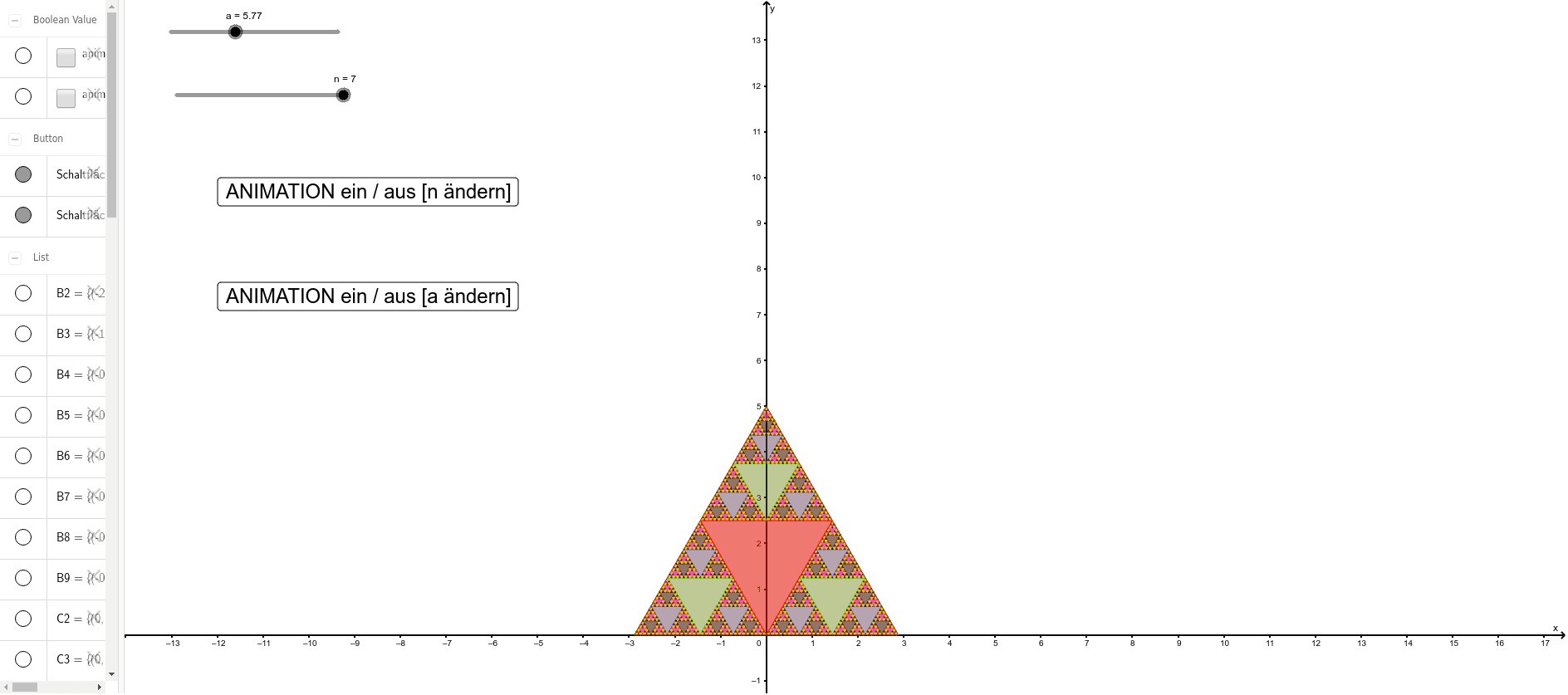 GeoGebra Applet