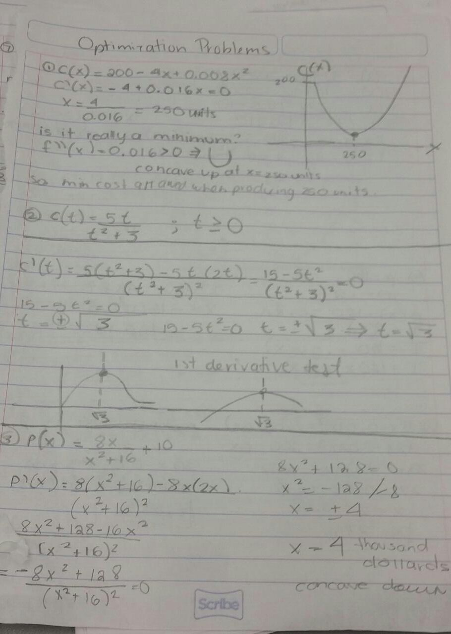 Optimization Problems