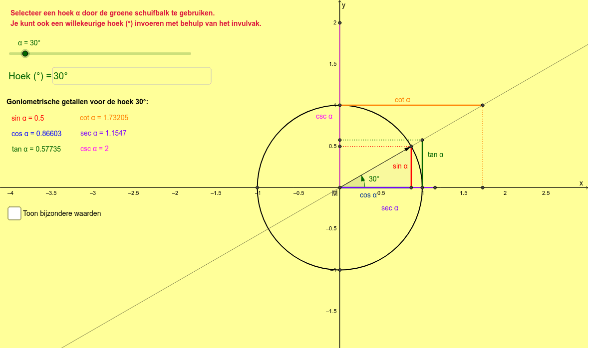 GeoGebra Applet