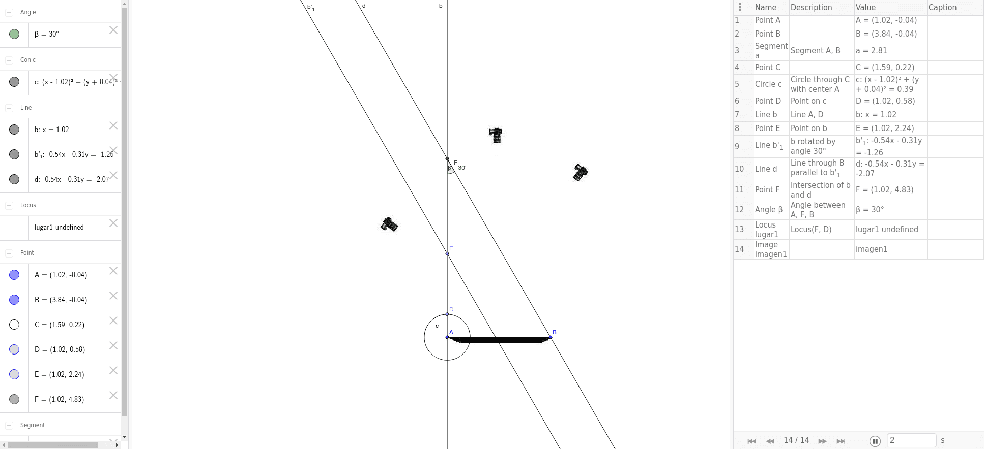 GeoGebra Applet