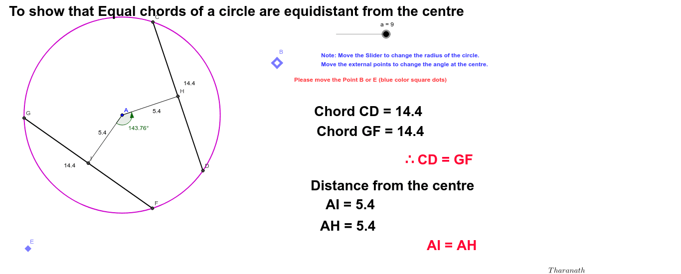 GeoGebra Applet