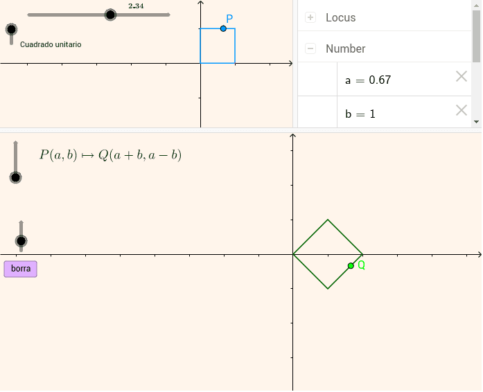 GeoGebra Applet
