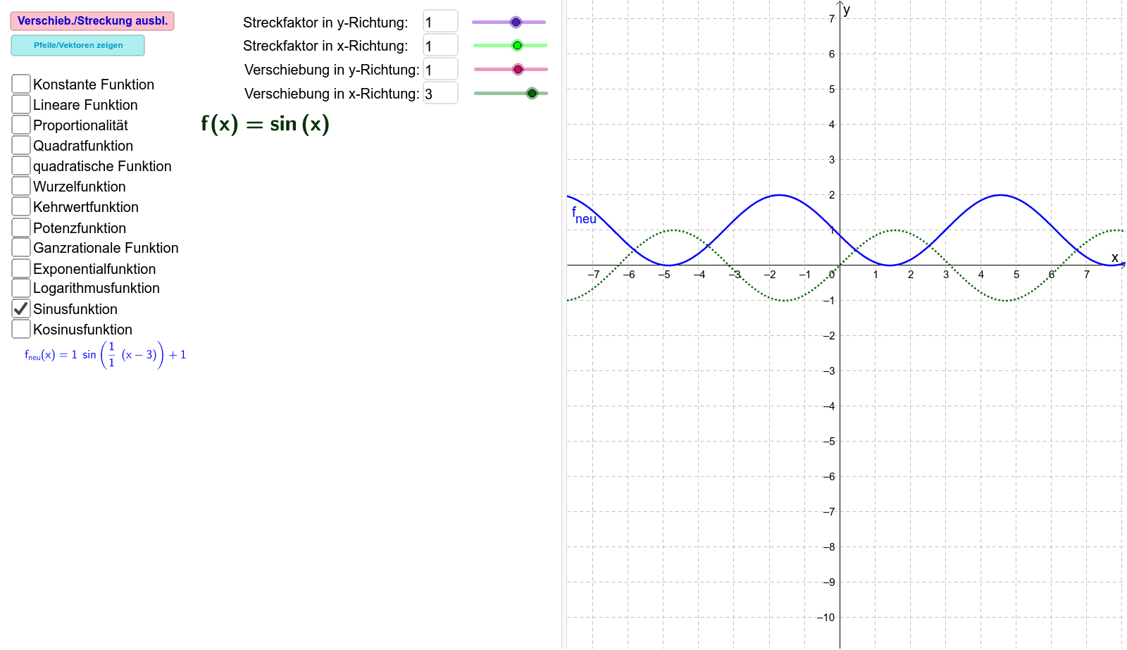 GeoGebra Applet