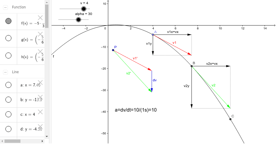 GeoGebra Applet
