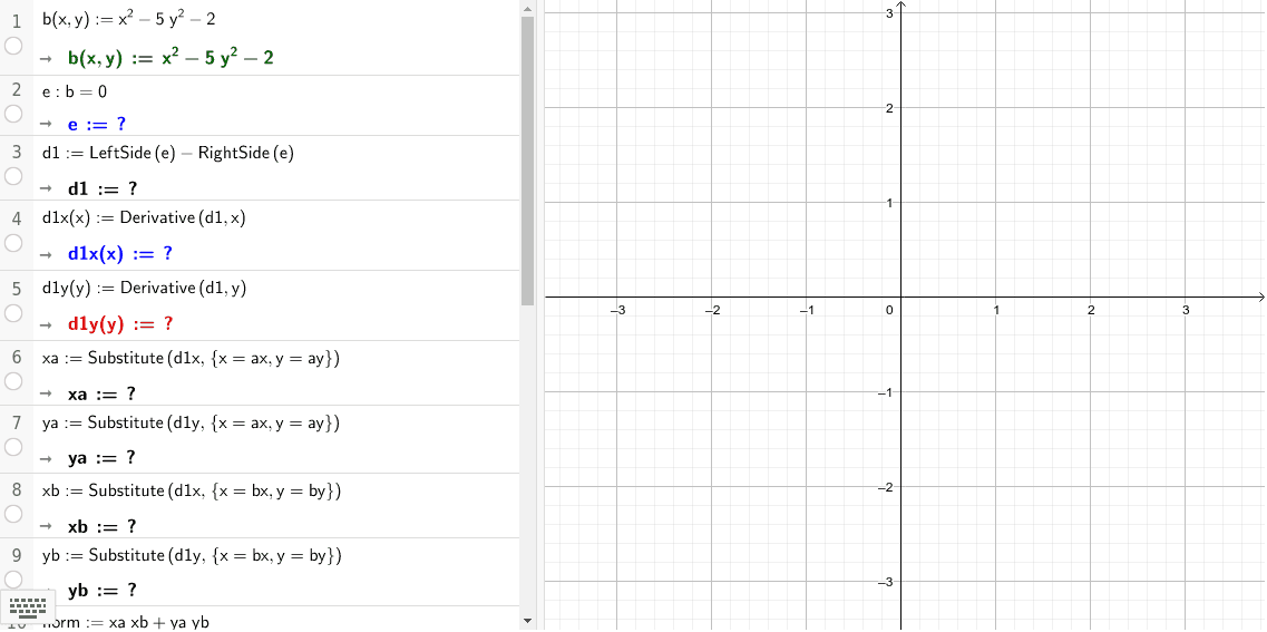 GeoGebra Applet
