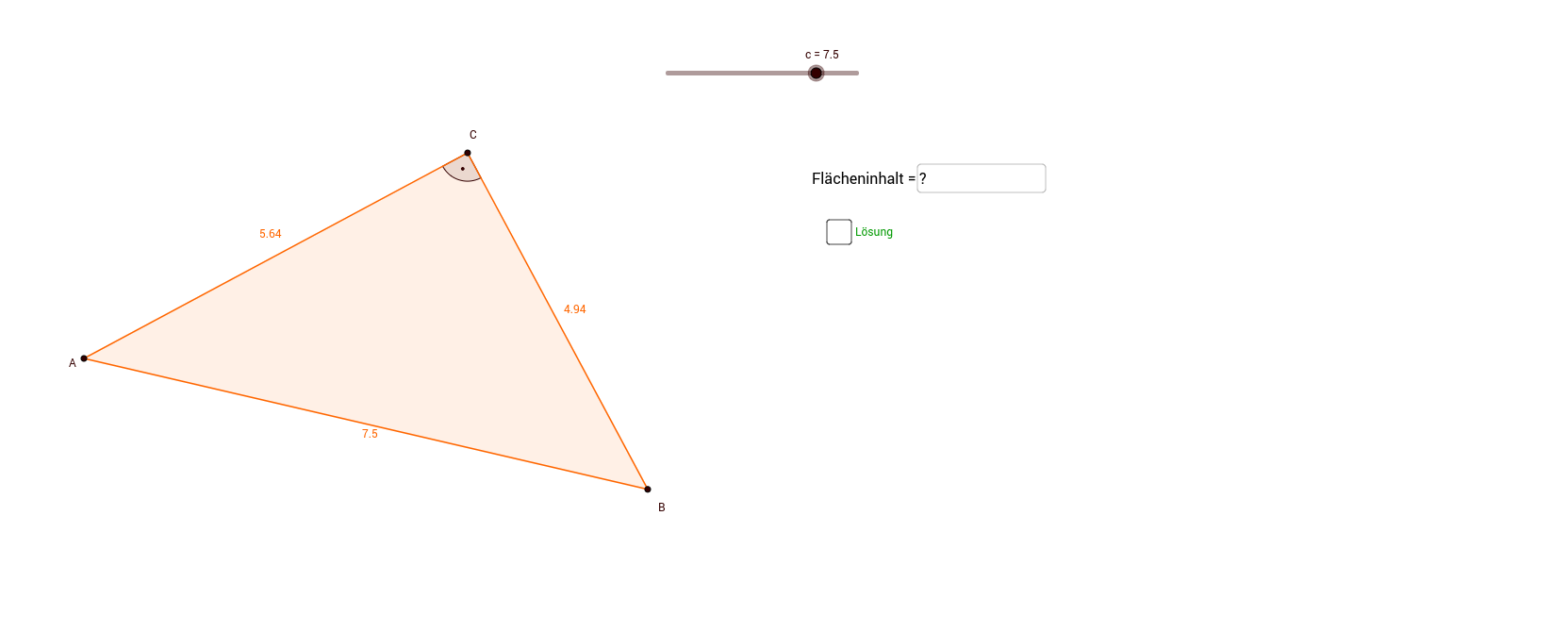 GeoGebra Applet