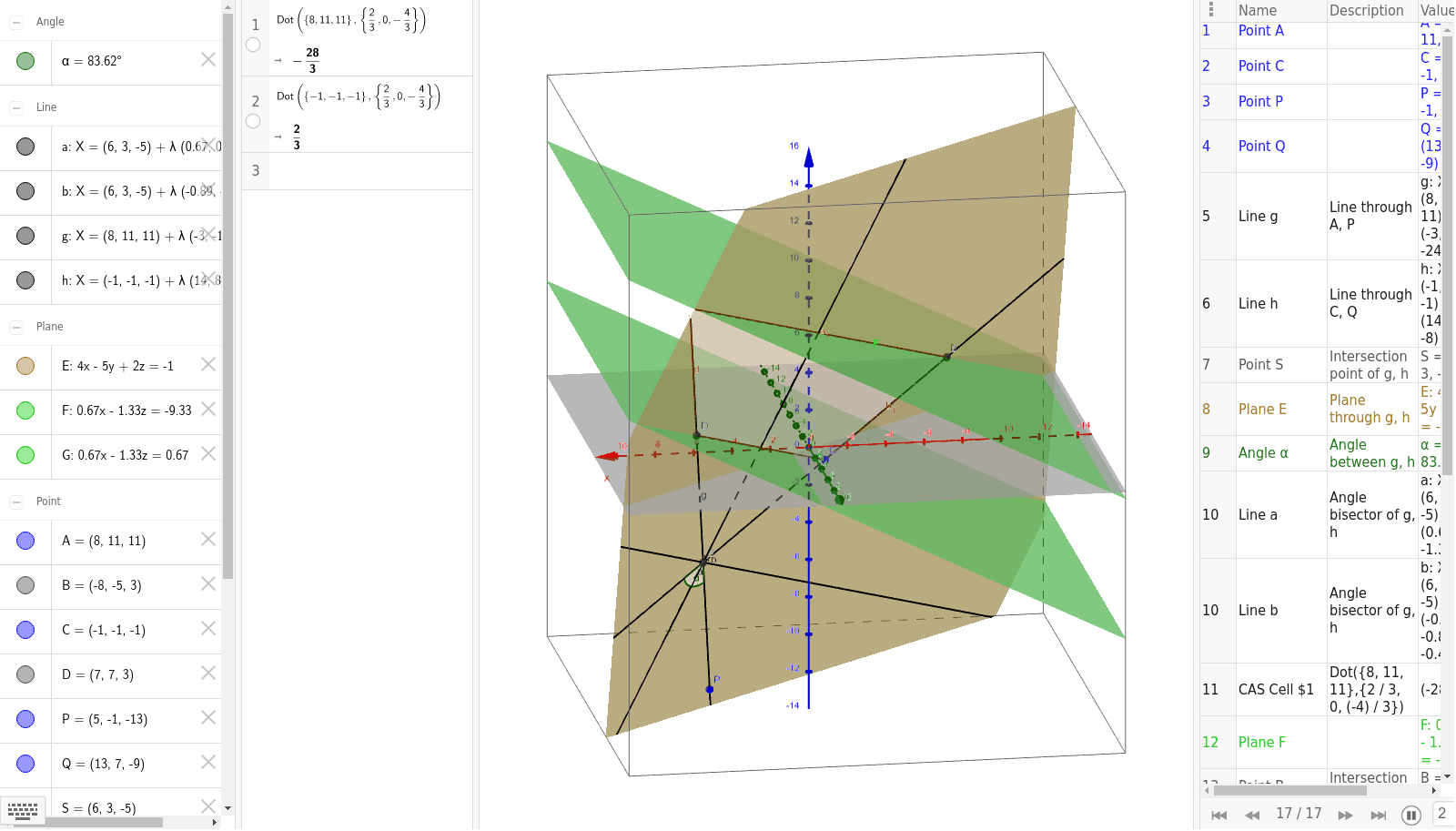 GeoGebra Applet