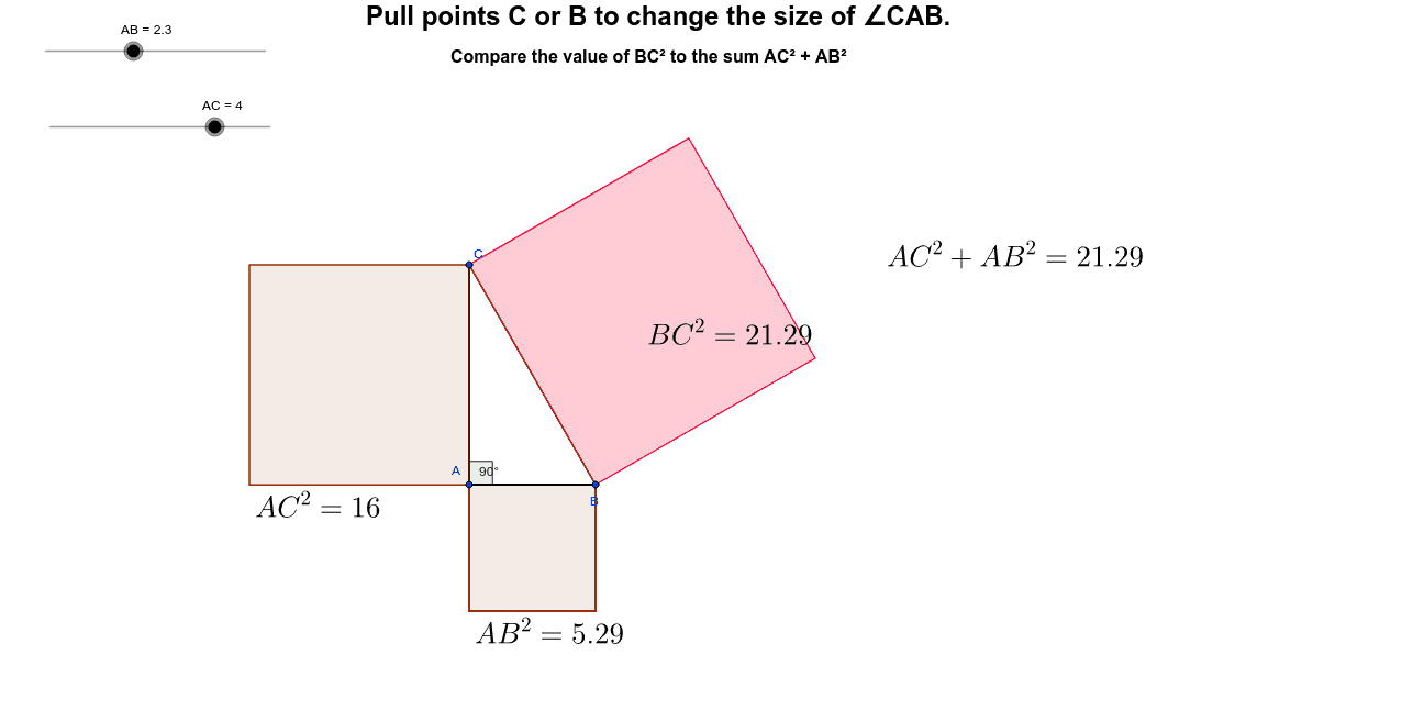 GeoGebra Applet