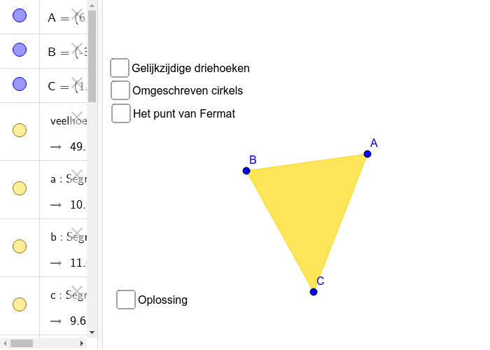 GeoGebra Applet
