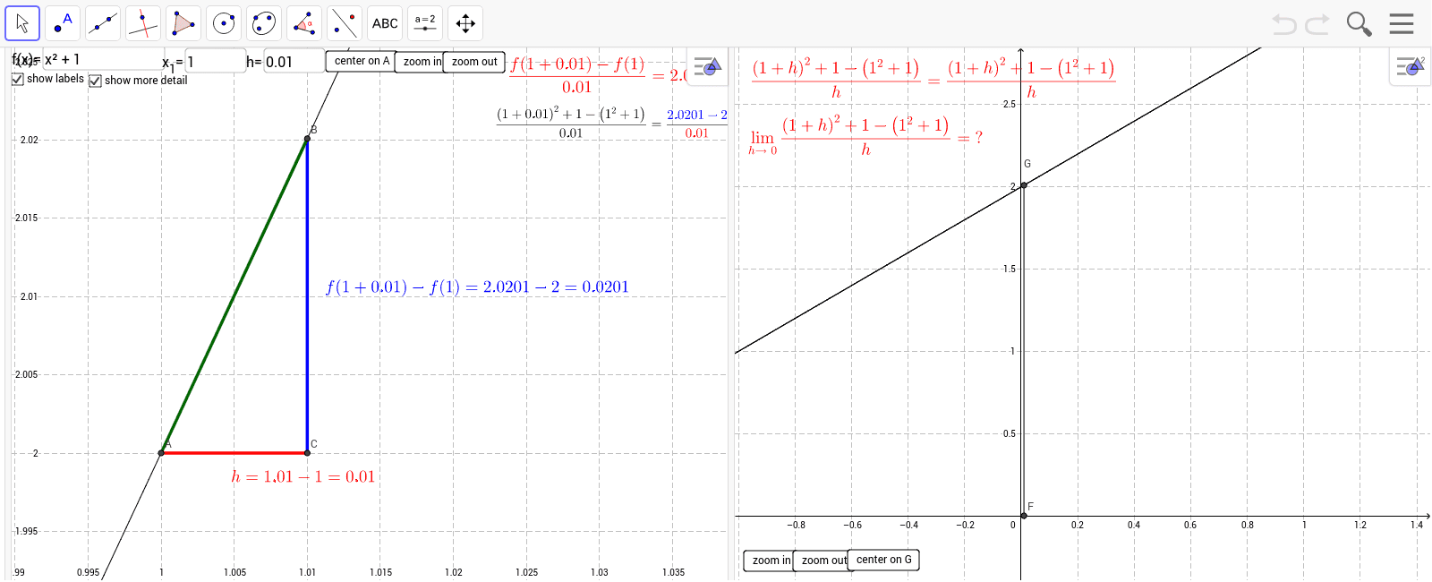 GeoGebra Applet
