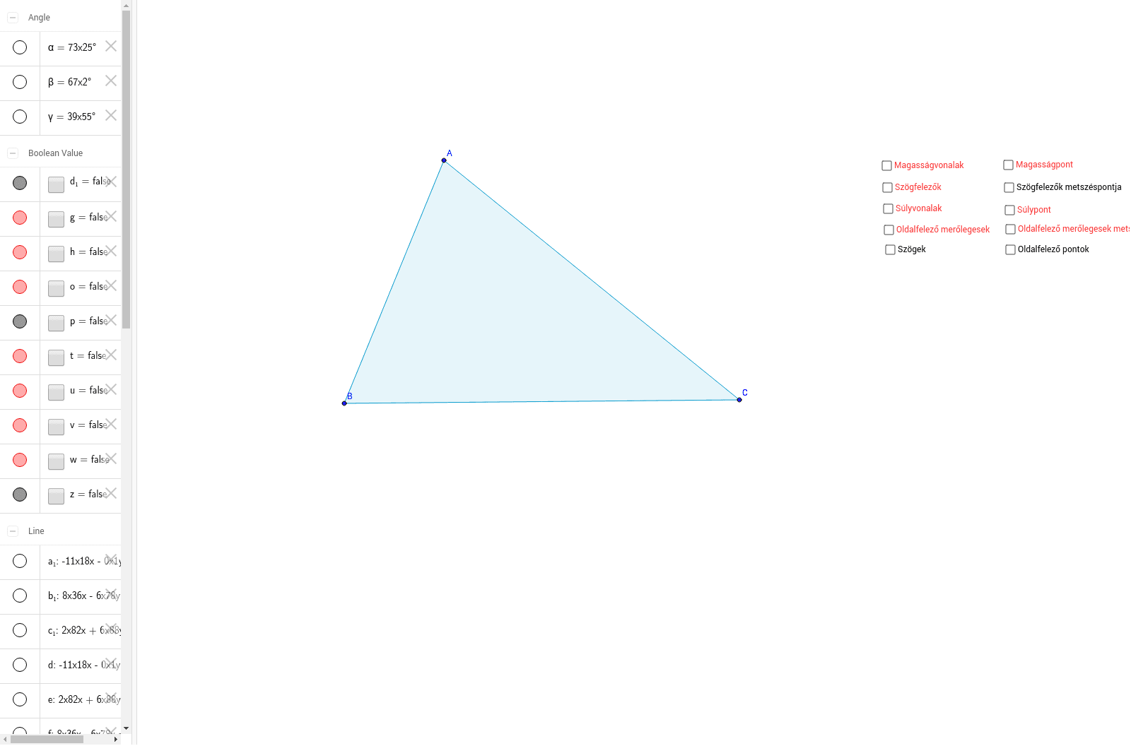GeoGebra Applet