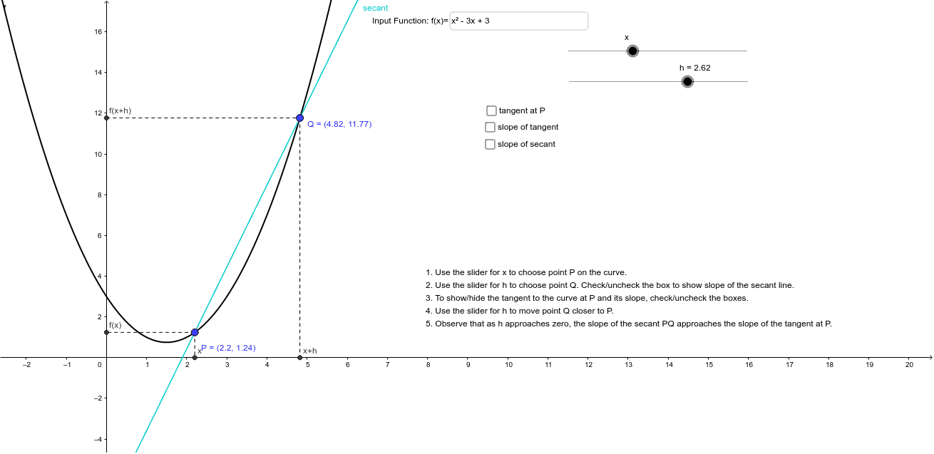 GeoGebra Applet