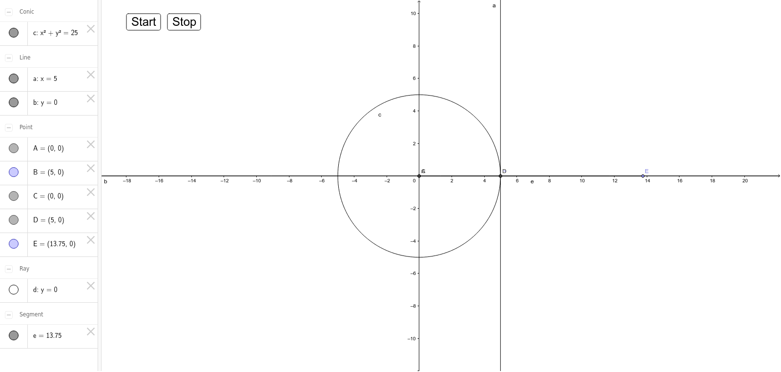 GeoGebra Applet
