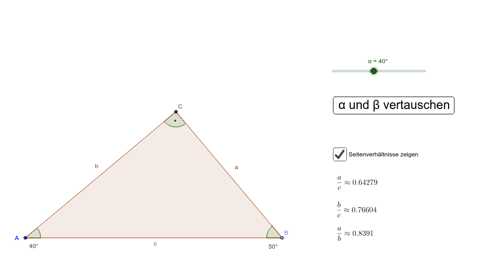 GeoGebra Applet