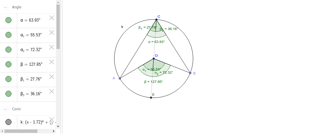 GeoGebra Applet