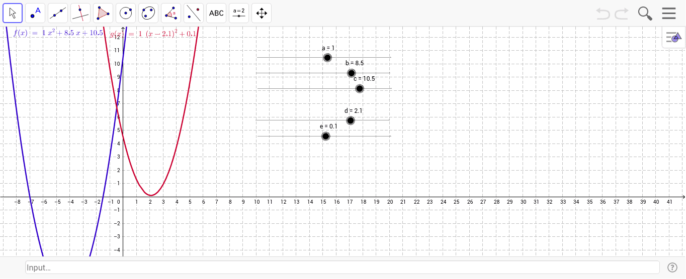 GeoGebra Applet