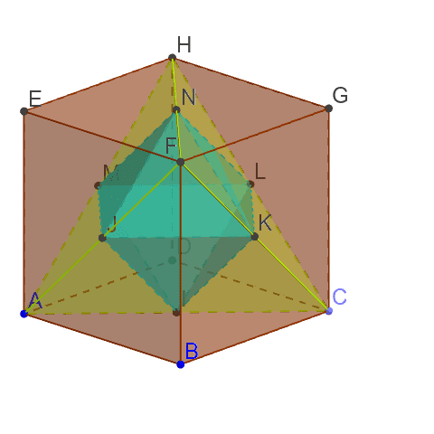 正四面體 正六面體 正八面體 Geogebra 正四面體 正六面體 正八面體 Geogebra