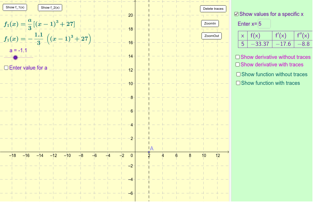 GeoGebra Applet