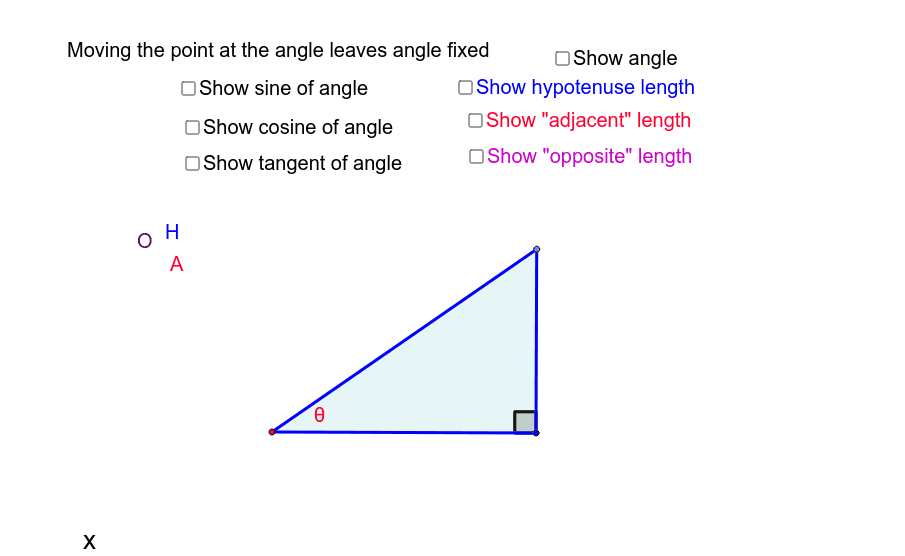Right angle triangle maker – GeoGebra