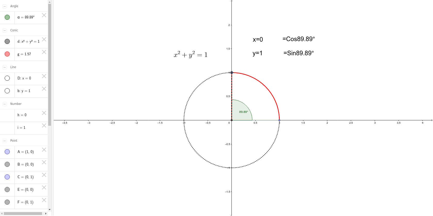 GeoGebra Applet