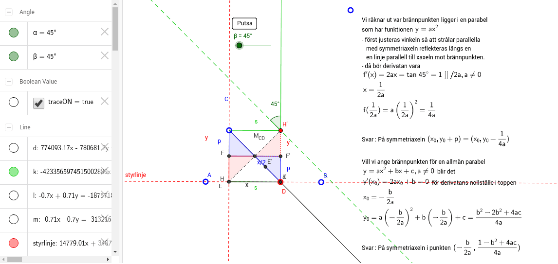 GeoGebra Applet