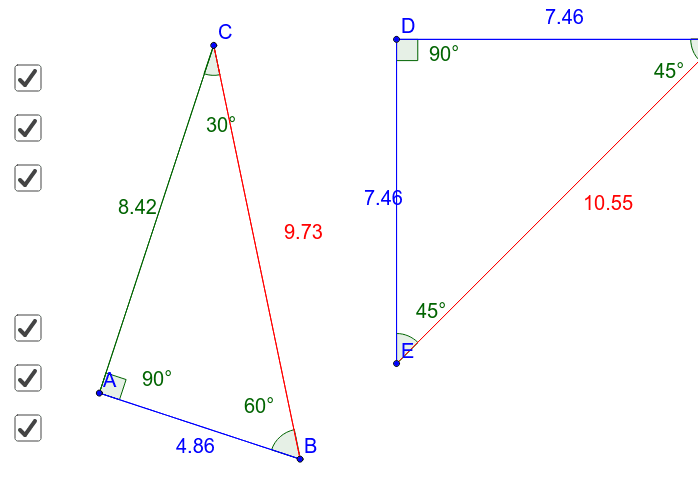 Special Right Triangles