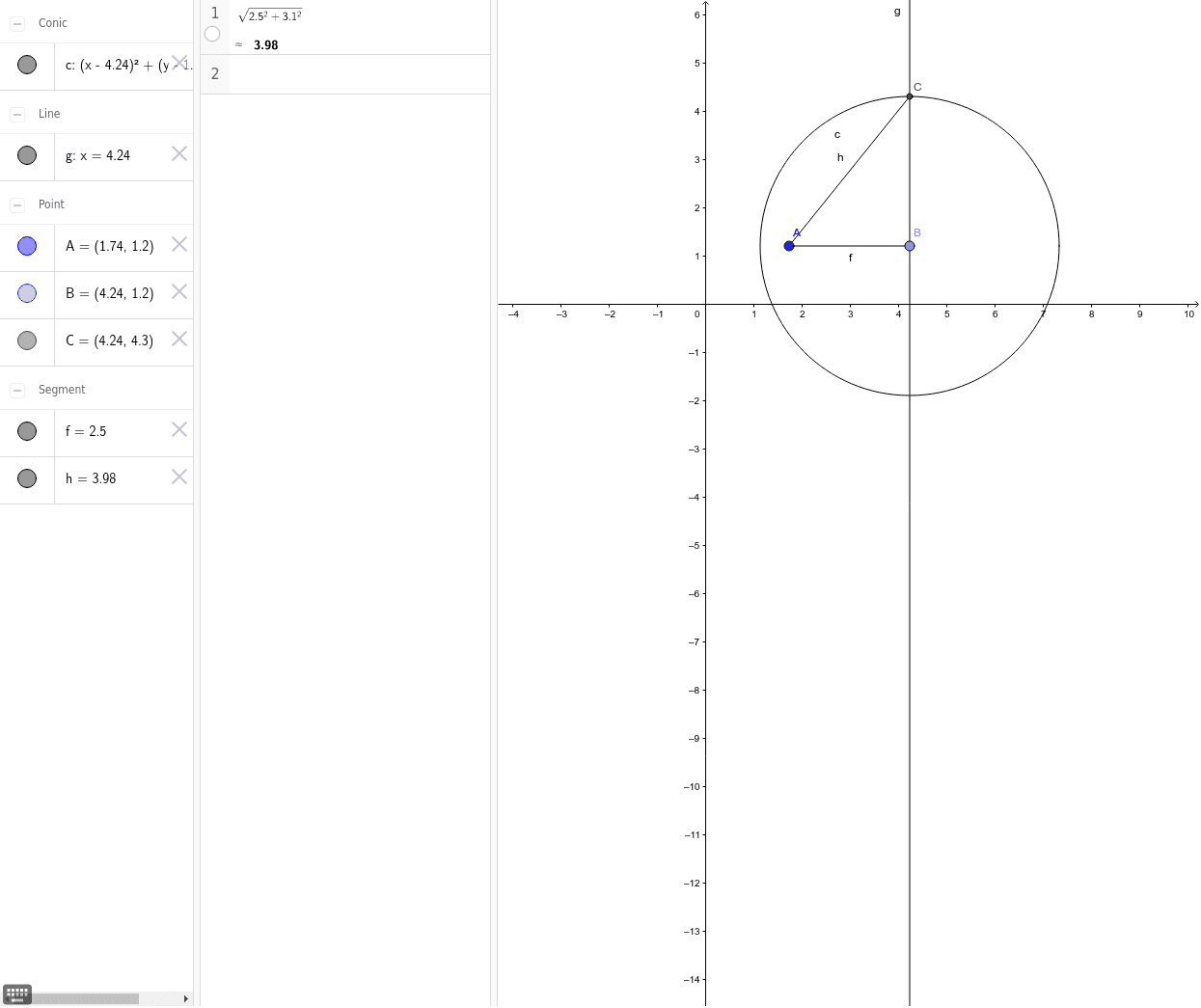 GeoGebra Applet