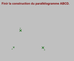 Construction de parallélogrammes