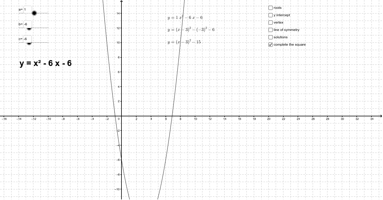 GeoGebra Applet
