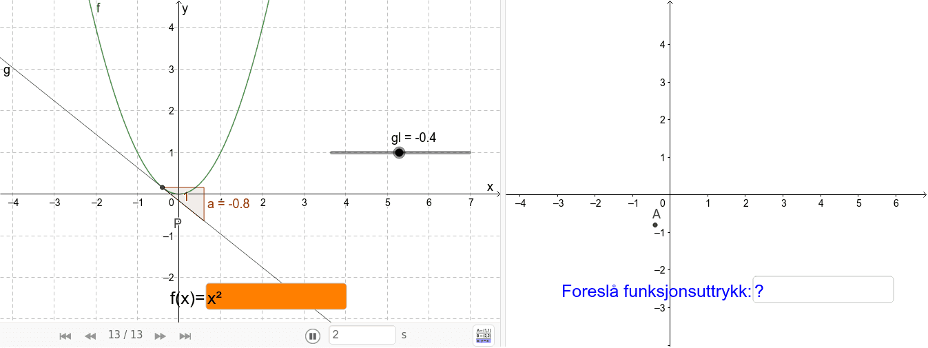 GeoGebra Applet